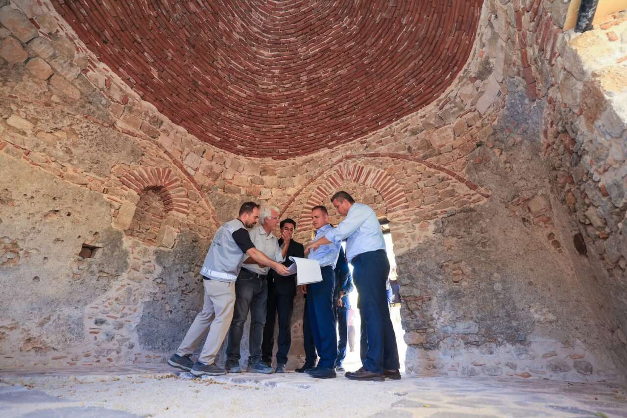 Vali Akbıyık, Milas’taki Euromos ve Beçin Kalesi’nde İncelemelerde Bulundu 2